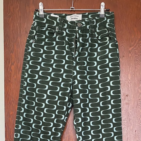 Reformation Mod High Rise Straight Leg Jeans - Picture 9 of 10